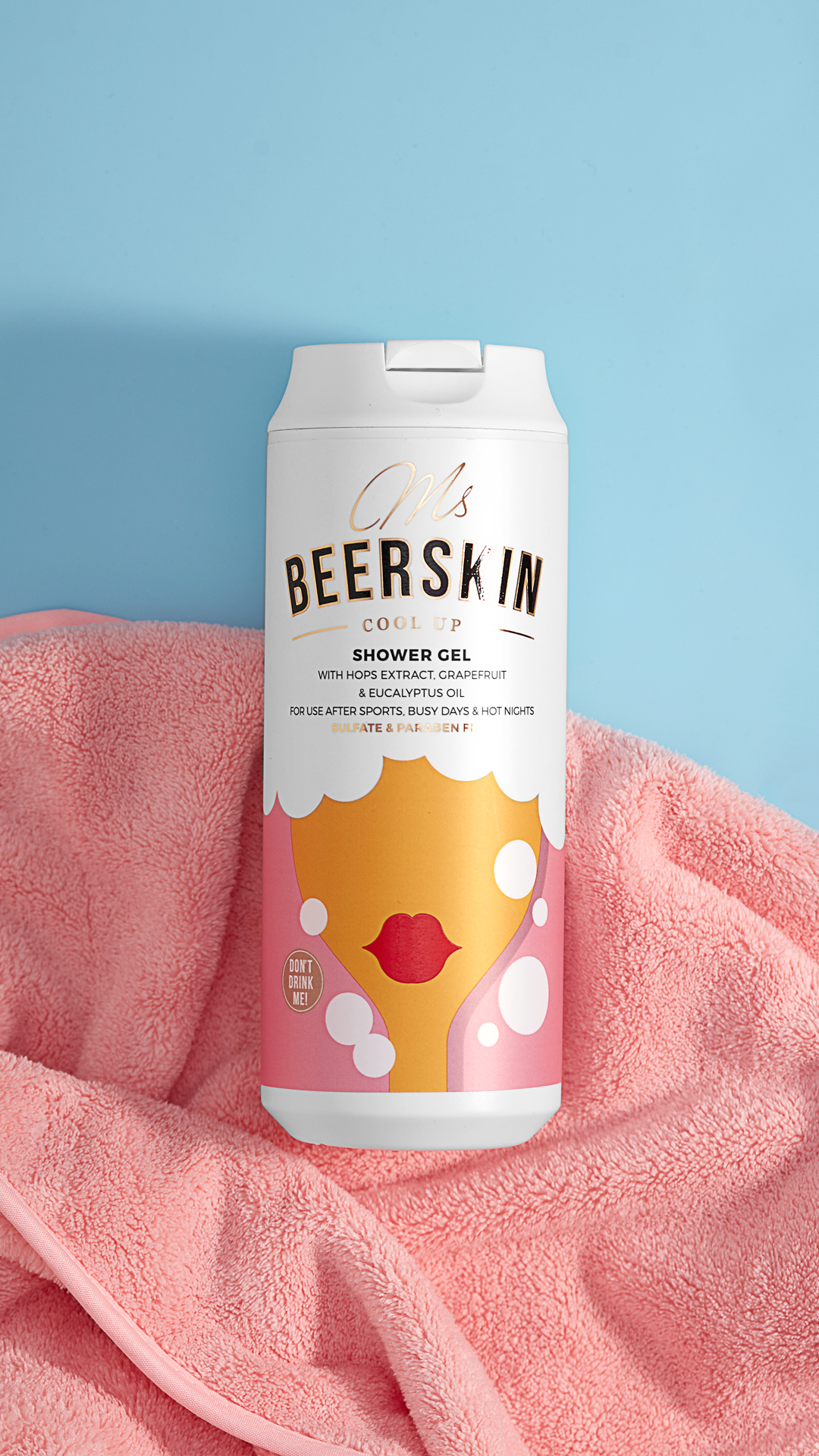 Ms. Beerskin Cool Up sprchový gél 440ml